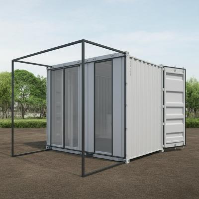 China Galvanized Steel Modular Converted Shipping Containers Homes Customizable for sale