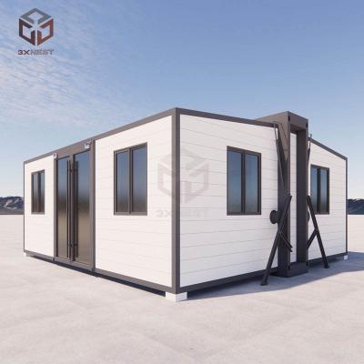 China ODM Tiny Collapsible Foldable Container Homes Sound Thermal Insulation for sale