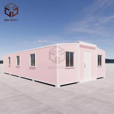 China Pre Installed 40ft Expandable Container Home House Weather Resistant for sale