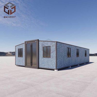 China 40ft Expandable Container Home Temporary Shelter With Bathroom for sale