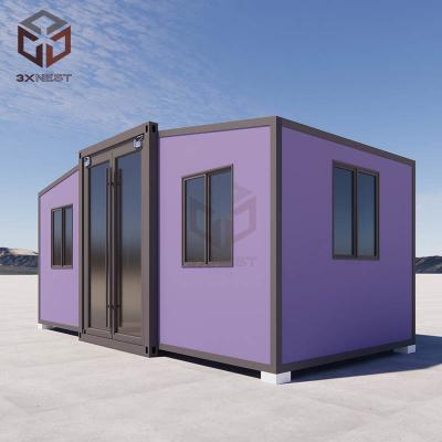 China Modern Steel Mobile Expandable Prefab House Prebuilt Modular homes for sale