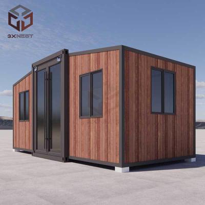 China 10Feet Expandable Prefab Homes Container House Building Cabins for sale