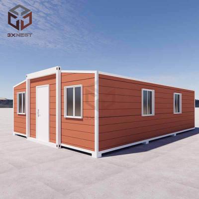 China Contemporary Starter Expanding Shipping Container Home 56SqM for sale