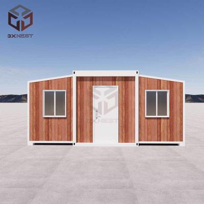 China Steel Extendable House Home Container Plywood Floor 56 Square Meter for sale