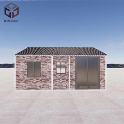 China Luxury Prebuilt Flat Pack Folding House Expandable Container EPS Sandwich Panel for sale