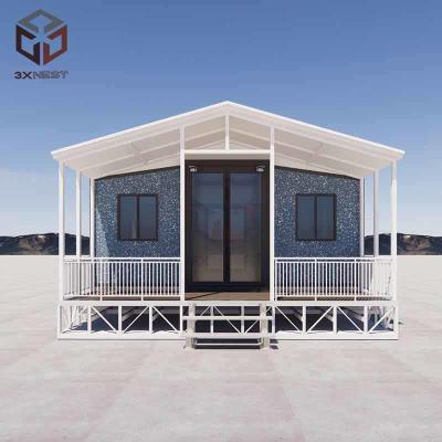 China Grade 8 Earthquake Resistance 20FT Premade Houses with Broken Bridge Aluminum Window for sale