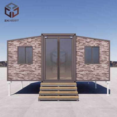 China 20ft Collapsible Container House with Roof Floor Plywood or PVC Flooring for sale