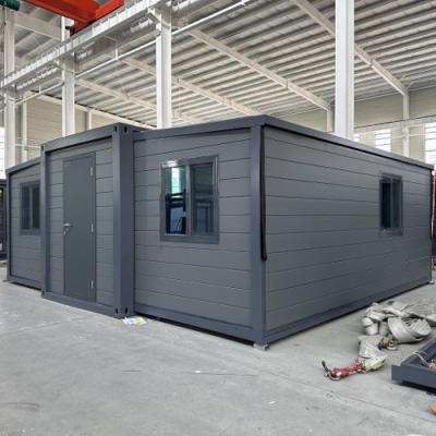 Chine Maison-container pliable avec toit en matériaux de construction verts et systèmes de ventilation naturels à vendre