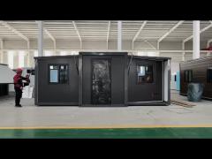 10-foot Expandable Prefab Container House For Temporary Living And Creative Spaces