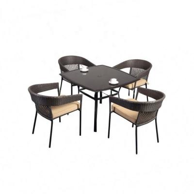 China Garden wicker bar chairs and tables set awrf9757 patio table and chair for sale