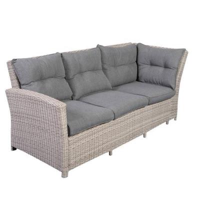 China Living room used wicker sofa set kd rattan garden assembled patio furniture sets for sale