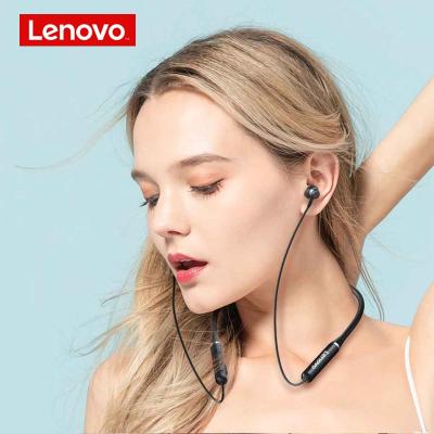 China Lenovo He05 Headphones Bt5.0 In-Ear Headphone Ipx5 Wireless Waterproof Pro Neckband Sports BT Earbuds With Noise Canceling Mic Black Red for sale