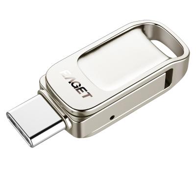 China Eaget Usb3.1 Pen Drive Metal Pendrive Usb Stick For Huawei For Xiaomi Phone Laptops Type-C Usb 16/32/64/128gb Cu31 for sale