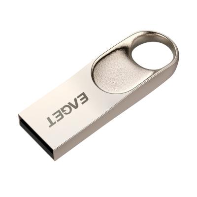 China Eaget U2 8/16/32/64gb Pendrive Metal Pendrive Ring Pendrive Flash Memory Stick U Disk Memory Stick for PC Laptop for sale