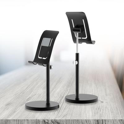 China China Manufacture Adjustable Height Mobile Phone Telescopic Arm Holder Mount Aluminum Alloy Mobile Phone Tablet Stand for sale