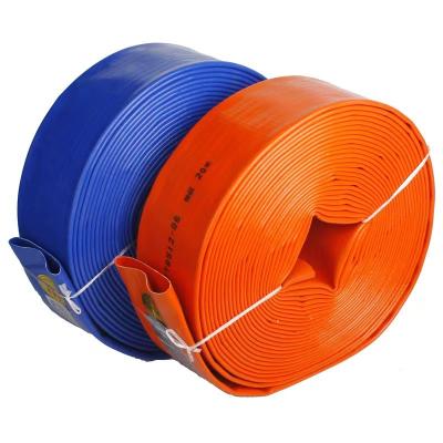 China Alkali Resistance Lay Alkali Resistance PVC Flat Clear PVC Light Hose for sale