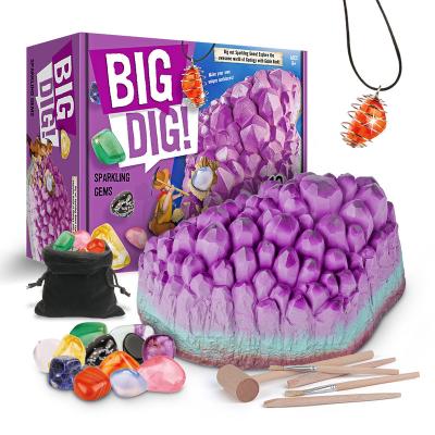 China Developing Intelligence 2022 New Puzzle Excavation Archaeological Toys Gem Excavation Toys for sale