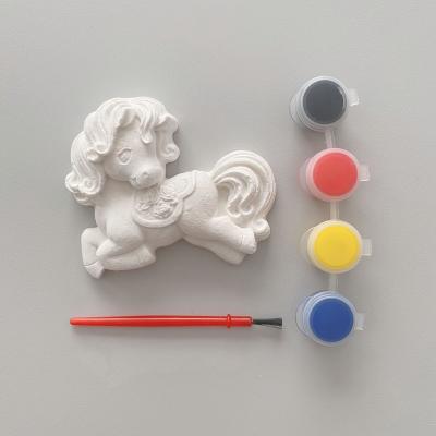 China Develop Hand-Eye Coordination DIY Gypsum Acrylic Paint Combination Set Drawing Toys For Kids Painting for sale