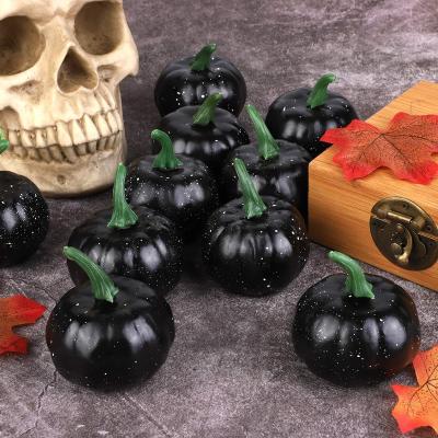 China Hobby Home Decoration Small 16 Pack Artificial Lifelike Pumpkin Autumn Harvest Mini Pumpkins For Garden for sale