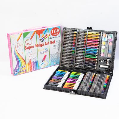 China Drawing Writing Gift High Quality Children's School Art Painting Supplies 168 Art Sets for sale