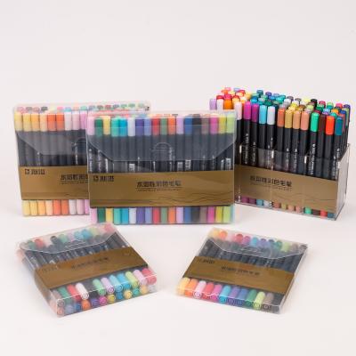 China STA Brand 3110 Manufacturer 12/24/36/48/80pcs Professional Watercolor Art Paint Watercolor Brush Pen Set 12*168mm for sale