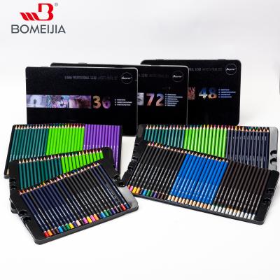 China 12/24/36/48/72 Colors Top Quality Hot Selling Art Sets Top Quality Amazon Water Colored Pencils Drawing Set for sale