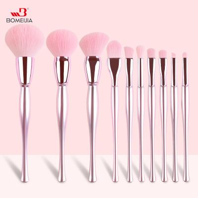 China Angular Blush New Arrival 10pcs Matte Makeup Brush Sets Luxury, Synthetic Hair Makeup Brush Kit for sale