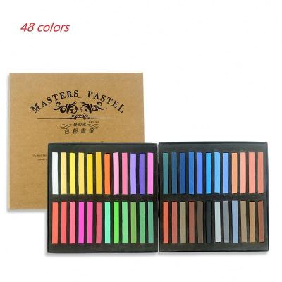 China 48 Color Painting Pencils Art Drawing For Student Soft Pastel Chalk Colored Pencil Brush Stationery Art Supplies 16.5*16.5*4cm for sale