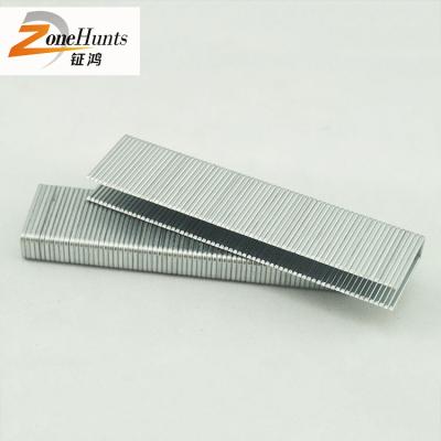 China Ntype N15 High Quality Nail Silver Color Fixture Buyer's Demand Sofa Iron Round U Cover Raw Fence Clip for sale