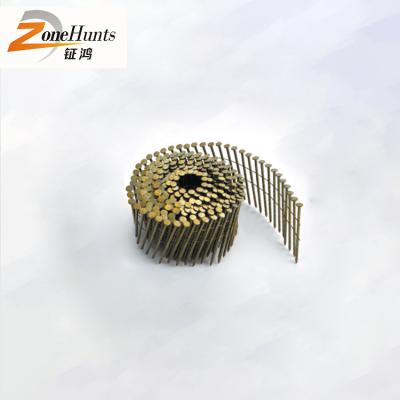 China china wholesale smooth leg nails staple buyer's demand furniture round head roof screw wire pallet coil nail for sale