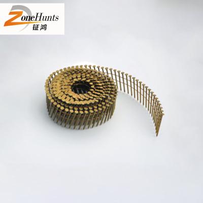 China Buyer demand wholesale good quality 70mm wire assembled umbrella screw rooging leg coiled nails for sale