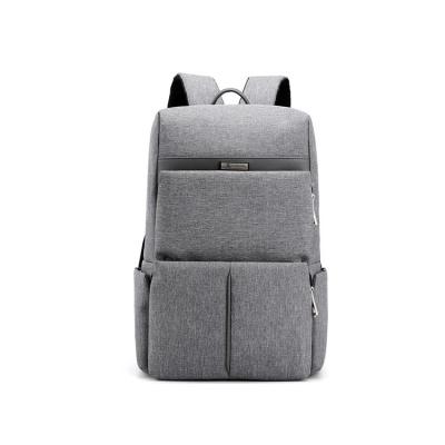 China Fashion high quality large capacity unisex anti-theft business double zipper wear-resistant backpack for sale