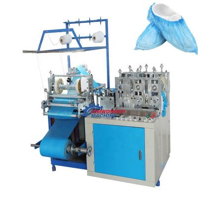 China Newest Non Slip Hotels Plastic Fully Automatic Precision Shoe Nonwoven Set Making Machine for sale