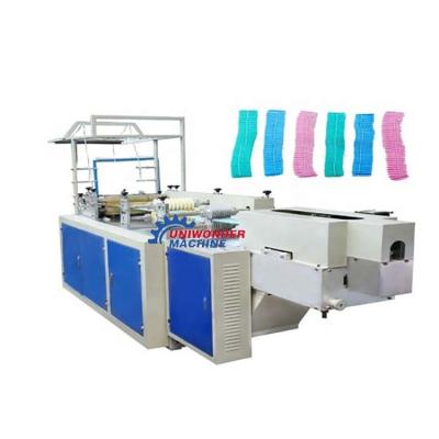 China Automatic Hotels Pe Or Sms Medical Nonwoven Shoe Sets Making Machine Price for sale