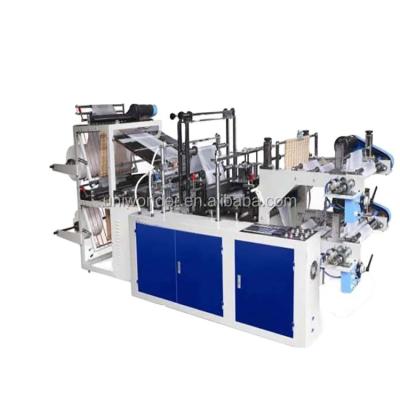 China Factory Microcomputer Control Automatic Plastic Bag Making Machine for sale