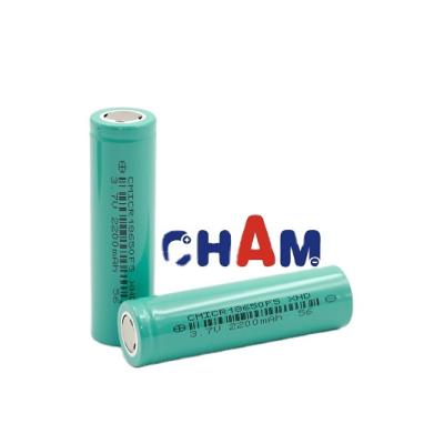 China Cylindrical Toys CHAM Application NCR 2200mah 18650 Lithium Ion Batteries Cells Solar Rechargeable Li-ion for sale