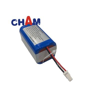 China Consumer Electronics CHAM 7.4V Free Sample 4S1P 18650 Li Ion Battery Rechargeable Lithium Ion Batteries Pack For Fascia Gun for sale