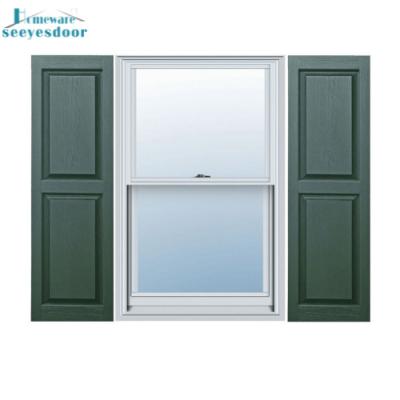 China Folding Screen Seeyesdoor European Standard Glass Panel Double Up Sliding Glazed Windows For Toilet for sale