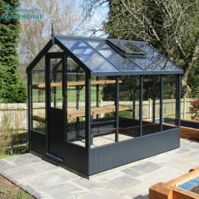 China Seeyesdoor Green House Aluminum Glass Sunroom Modern Glass Garden Fabricated Aluminum Glass Bedroom for sale