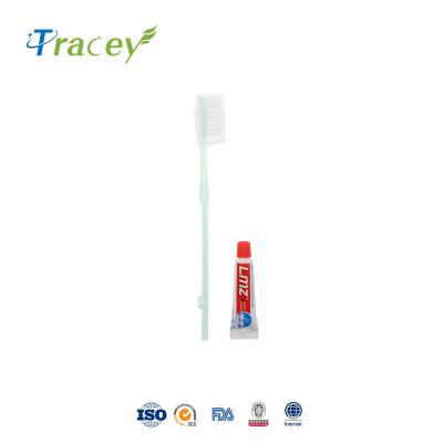 China Dental Kit Battery Operated Cheap Hotel Disposable Toothbrush With Toothpaste for sale