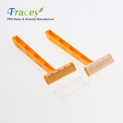 China cheap plastic hotel razor / disposable hotel shaving kit oem-hotel for sale