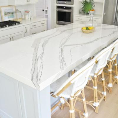 China Carrara white marble table top (height) adjustable marble calacatta for restaurant for sale