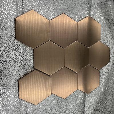 China Cheap Parquet Mosaic Slab Wall Decor Glass Mirror Slab for sale