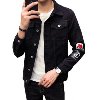 China OEM Breathable Black Long Sleeve Denim Wholesale Casual Wear Men's Loose Fit Shirts CottonJeans Jackets Men's Jeans Shirts For Men for sale