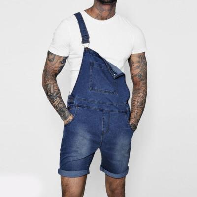 China QUICK DRY new summer fashion trend tooling straight men's denim overalls for sale