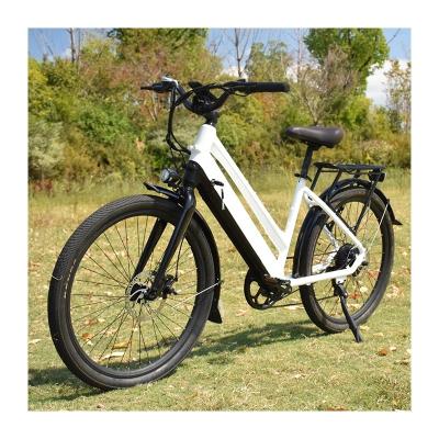 China 27.5 Inch Aluminum Alloy RaiderCity-805 Aluminum Alloy Road Ebike City Bike Step-hrough Electric Bicycle City Swap E-Bike Electric Bicycle For Woman for sale