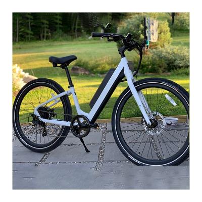 China New design aluminum alloy ebike 27.5inch electric bicycle hidden battery electric city bike adult RaiderCity-836 cheap electric for sale