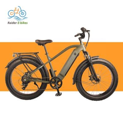 China RaiderRover-34F Mountain Bike Snow Bike Electric Fat Tire BikeElectric Hybrid E-Bike E-Bike Electric Long Fat Tire Warranty For Adults for sale