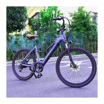 China Cheap Commuter 27.5 Inch 36v 250w 350w Electric Bikes Aluminum Alloy RaiderCity-803 High-Step City Bike Women Adult for sale