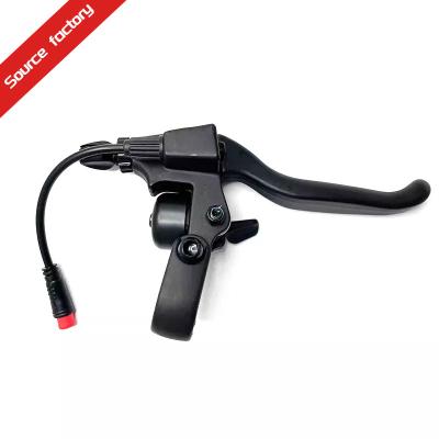 China Durable Stop Solution Left Hydraulic Brake Clutch Lever BMX ATV Aluminum Bike Brake Lever for sale